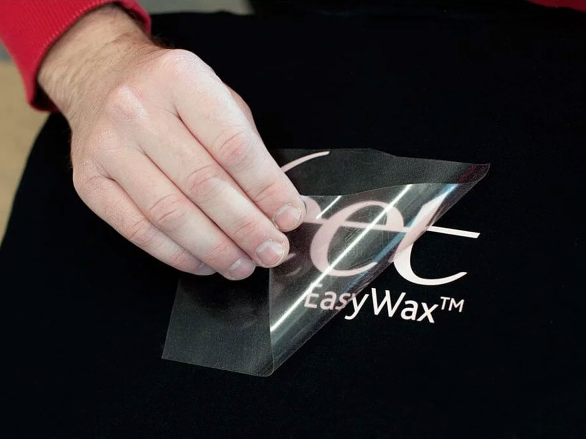 Ejemplo ilustrativo de preparación de vinil textil